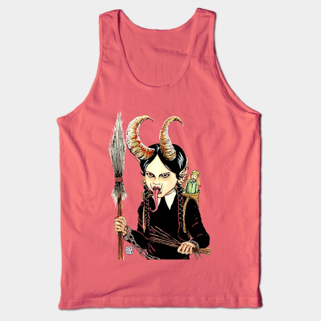 Krampus Goth Tank Top by Robisrael